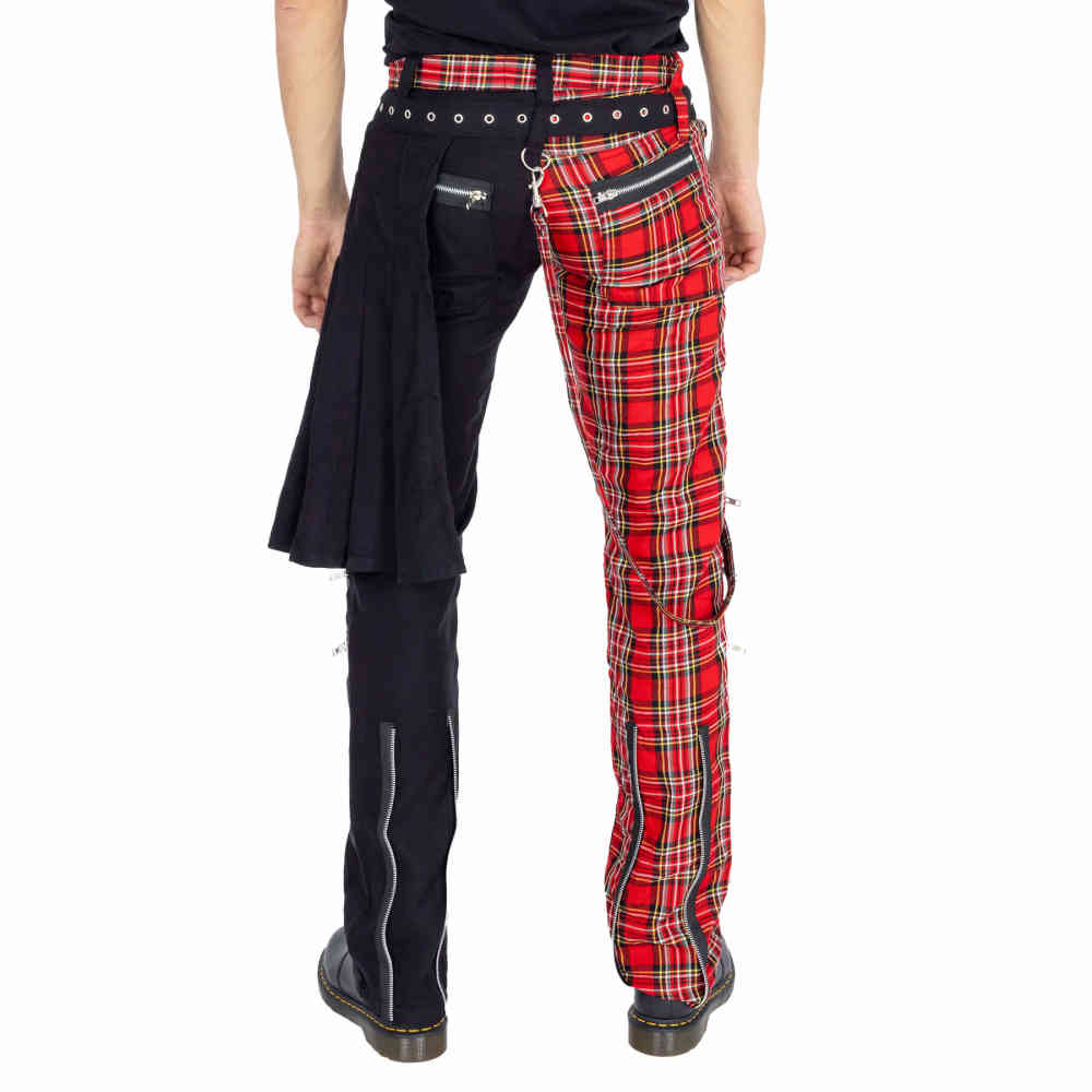 Heartless - Kreed Hose gerades bein - Schwarz/Rot